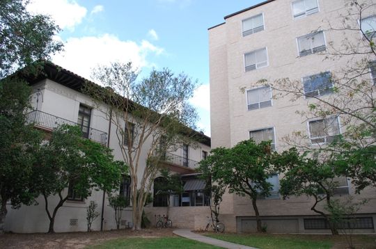 acadian hall exterior