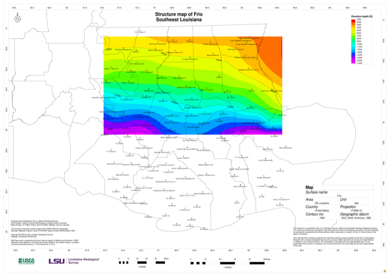 Frio Structure Map