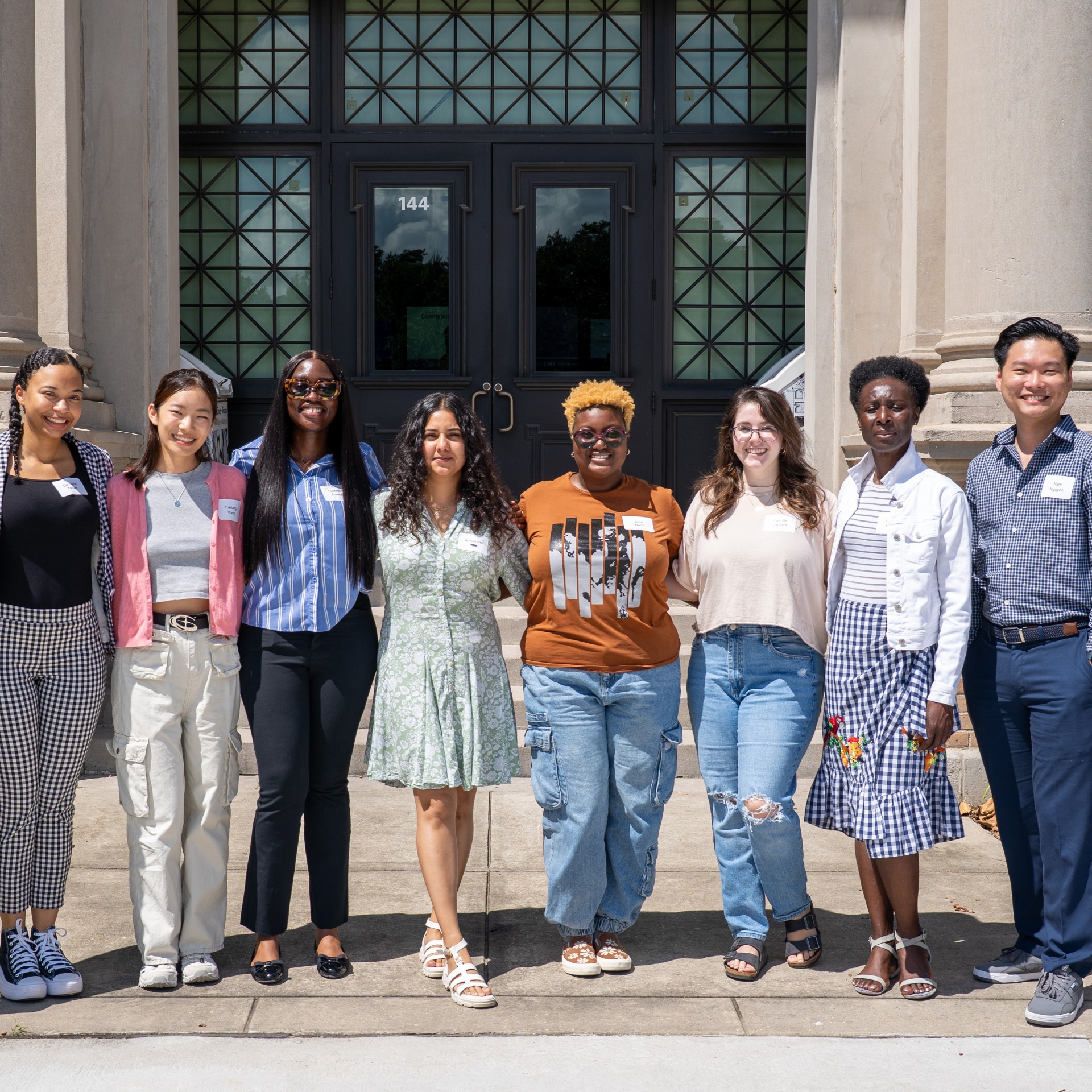 A group image of PhD students